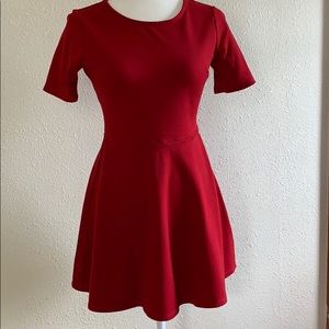 Forever 21 Red Mini Dress Small